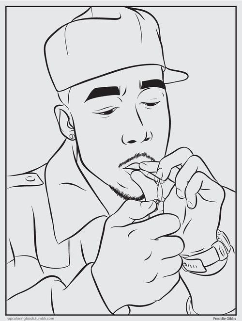 500x662 Bun B's Rap Coloring And Activity Book Art Attacks