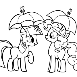 268x268 My Little Pony Coloring Pages Twilight Coloring Pages Roblox