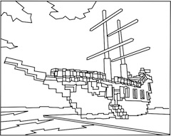 240x191 Roblox Pirates Coloring Pages