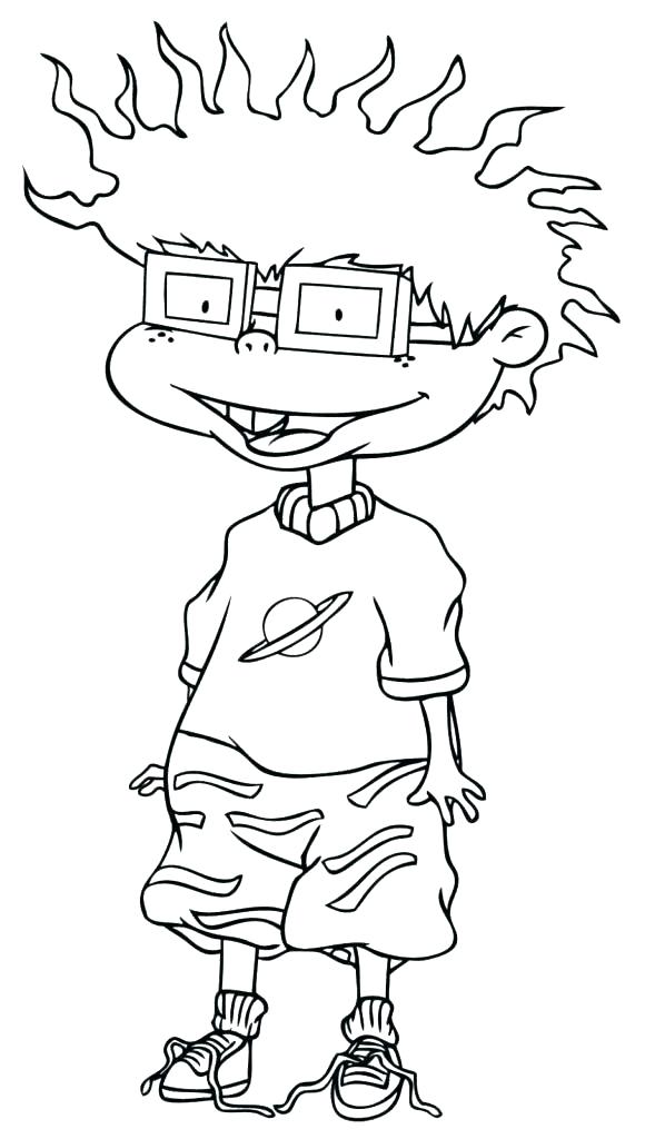 589x1024 Rugrats Coloring Pages To Print Vanda