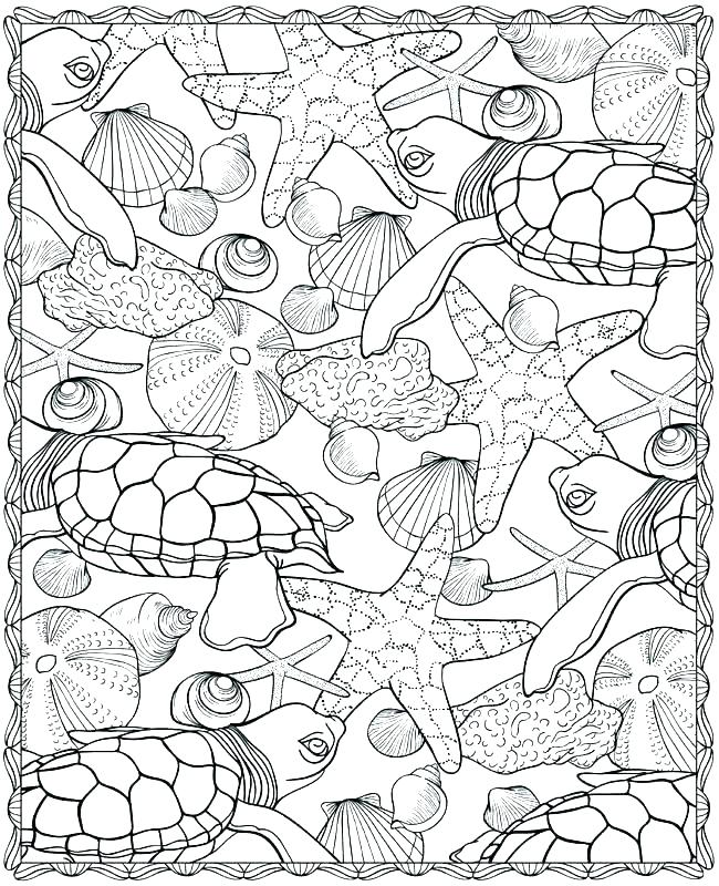 650x800 Sea World Coloring Pages The Ocean Coloring Page Coloring Page Sea