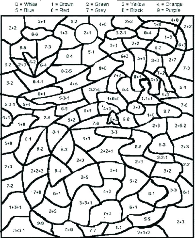 680x830 Grade Coloring Pages Addition Coloring Worksheets Math