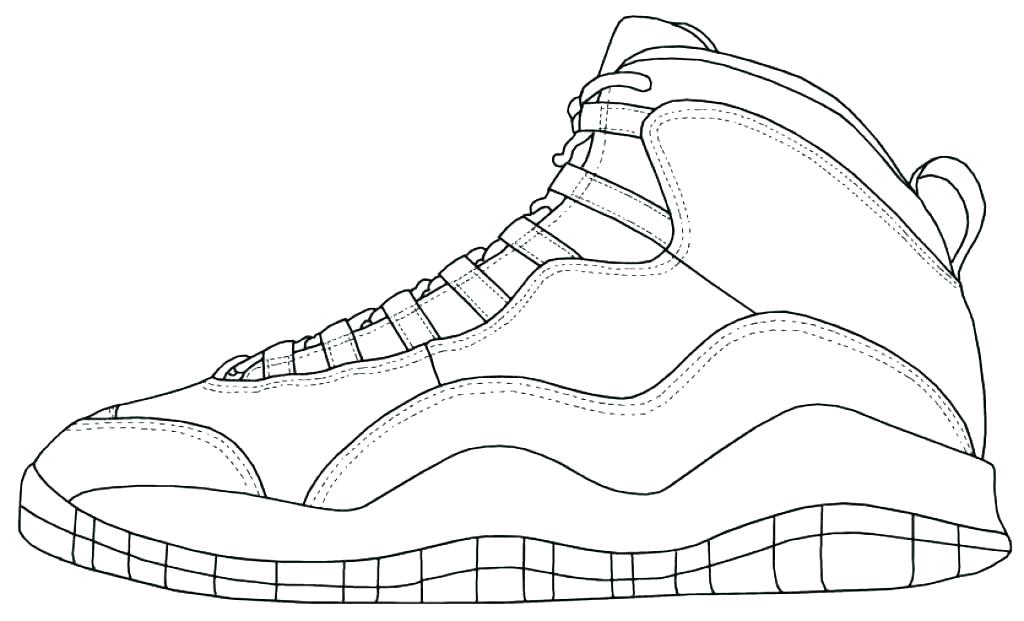 1024x621 Shoes Coloring Pages Coloring Pages Of Shoes Amazing Shoe Coloring