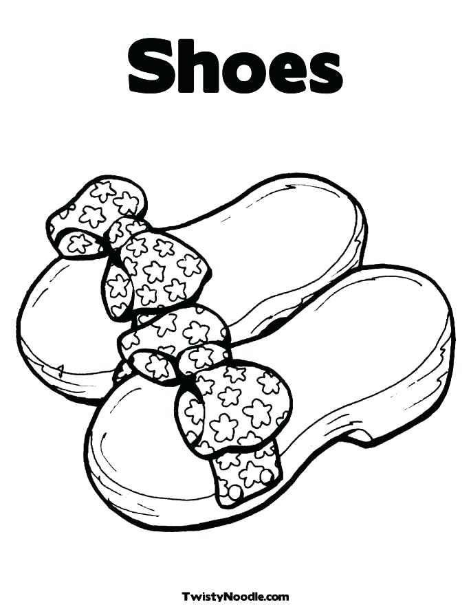 685x886 Coloring Pages Of Shoes Coloring Pages Shoes Drawn Shoe Coloring