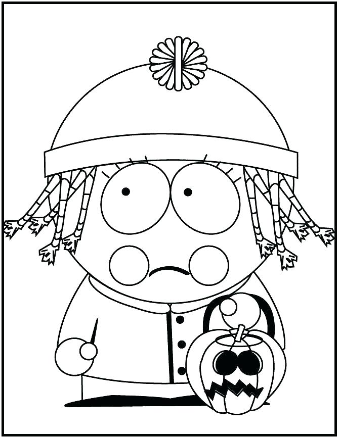 670x867 South Park Coloring Page South Park Coloring Book Together