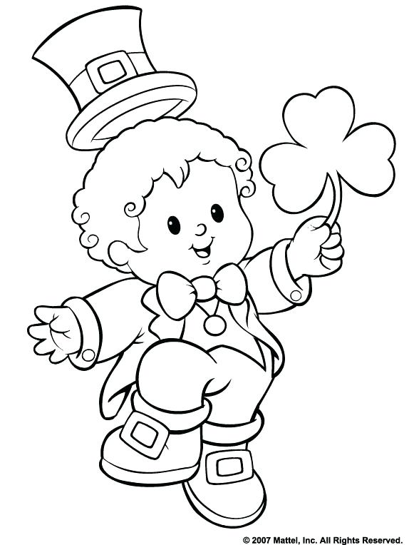574x764 Saint Patrick Day Coloring Pages To Print Free St Day Coloring