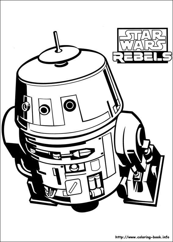 567x794 Star Wars Rebels Coloring Pages On Coloring