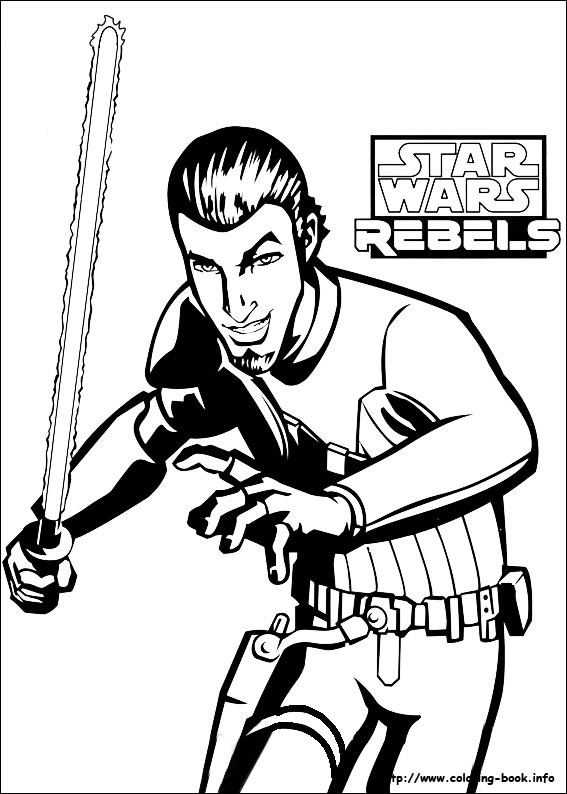 567x794 Wars Rebels Coloring Picture