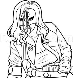 236x249 How To Draw Joker From Suicide Squad, Jared Leto, Step