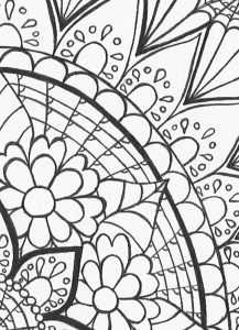 217x300 Sunflower Mini Coloring Page Studio Inkcycle Free Coloring Pages