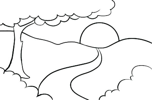 600x395 Sunrise On Top Of Mountain Landscapes Coloring Pages Bulk Color