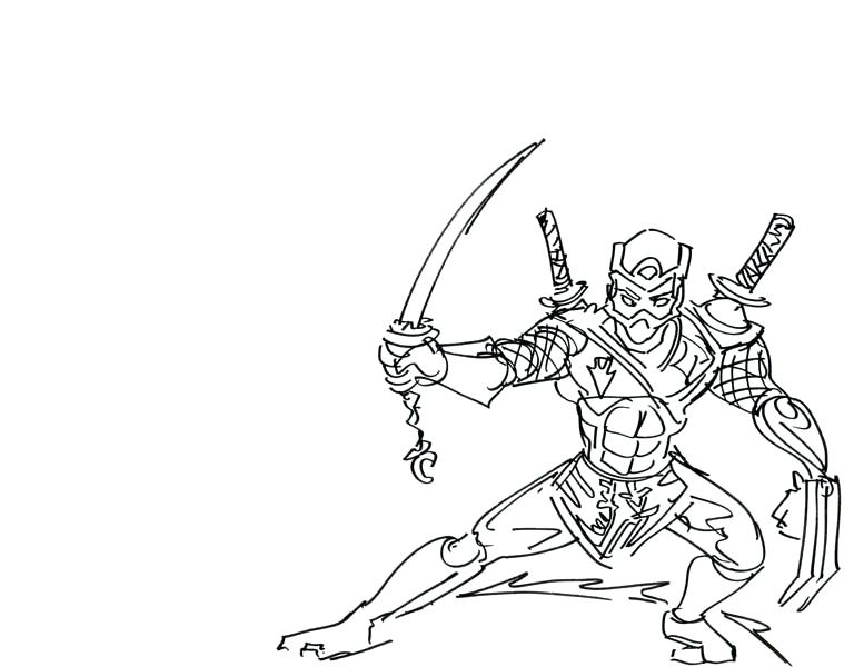 Coloring Pages Sword at GetDrawings | Free download