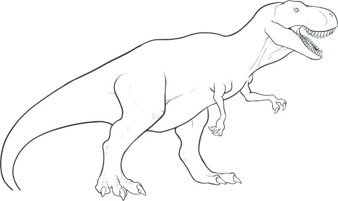 687x409 T Rex Coloring Page And Printable T Coloring Pages Indominus Rex