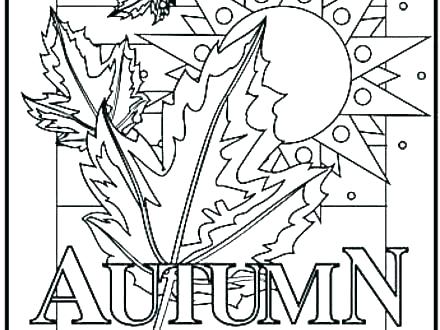 440x330 Fall Autumn Coloring Pages Free Fall Printable Coloring Pages