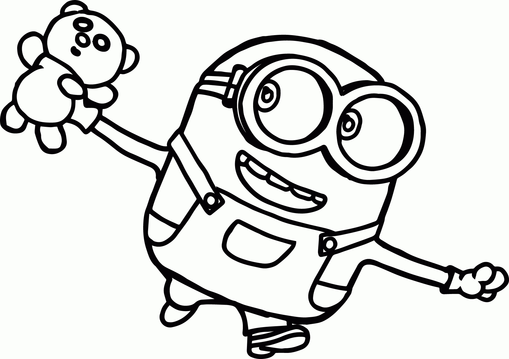 1756x1237 Minion Coloring Pages Color With Kids Ribsvigyapan Com New