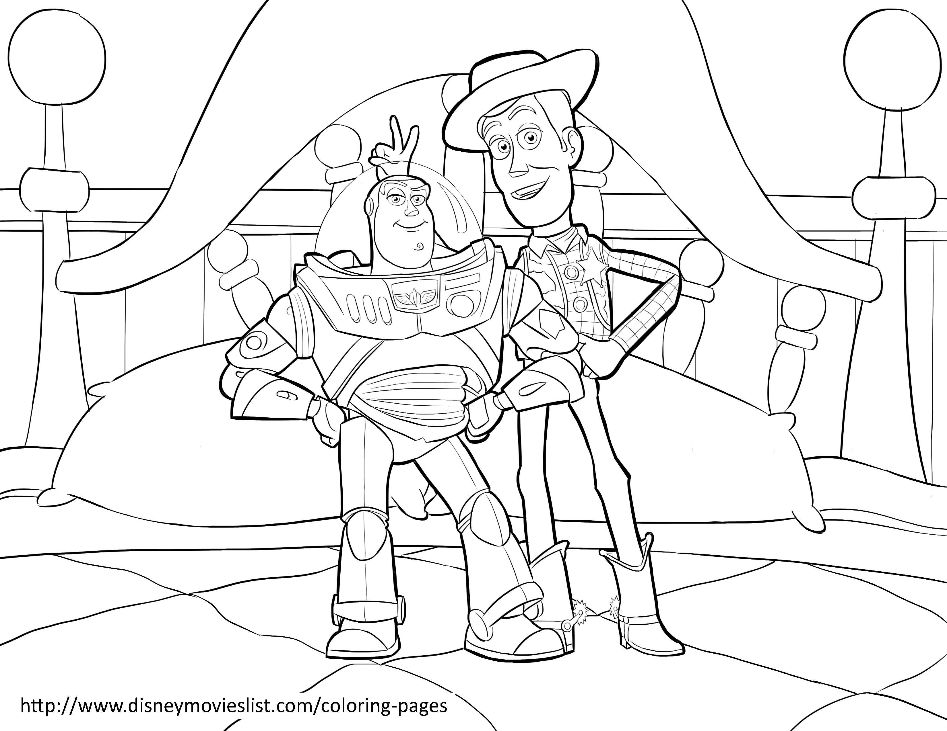 3300x2550 Toy Story Coloring Pages Online Free