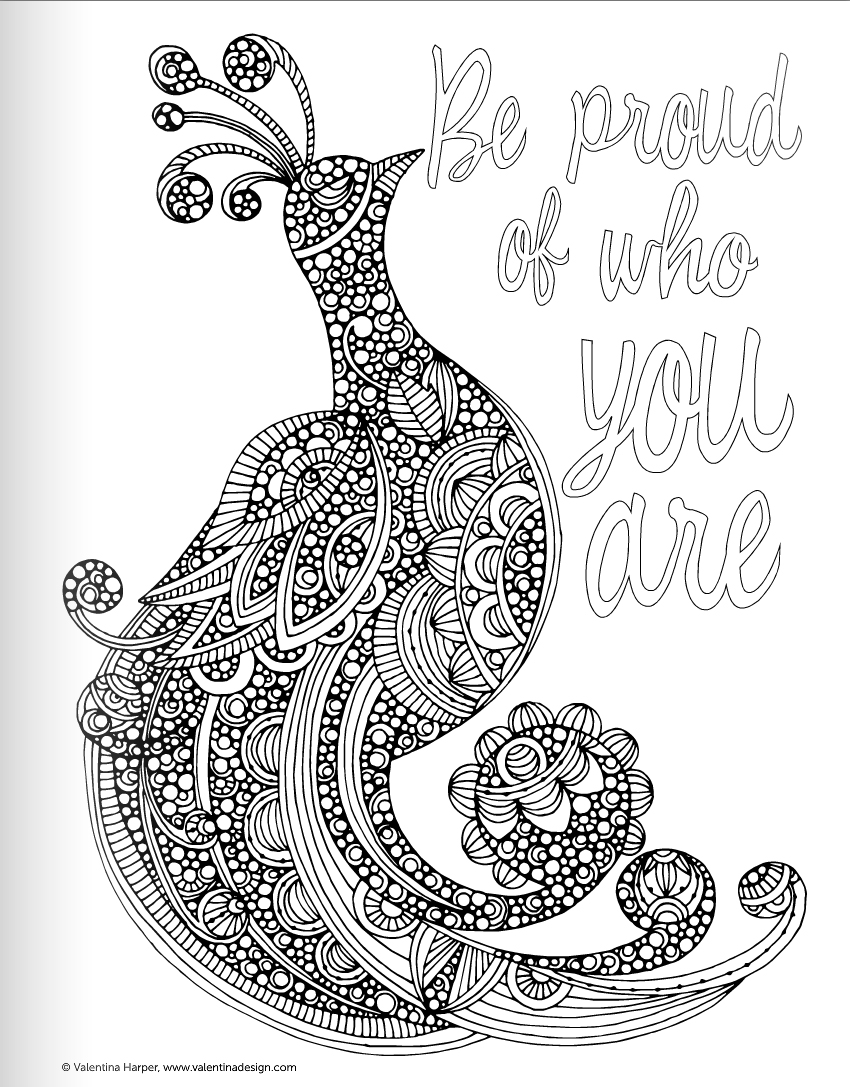 850x1087 Winsome Ideas Inspirational Quotes Coloring Pages Online