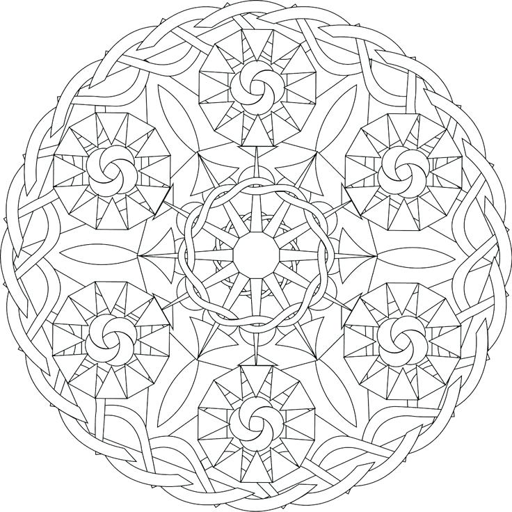 736x736 Mandala Coloring Page Native Mandala Coloring Page Easy Celtic