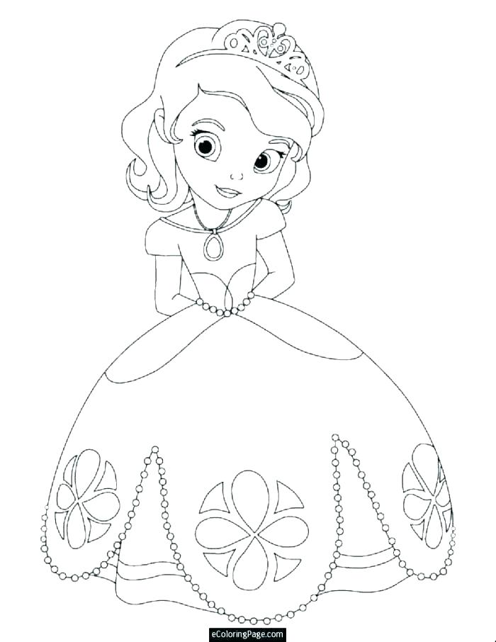 700x906 Princess Coloring Pages Printables
