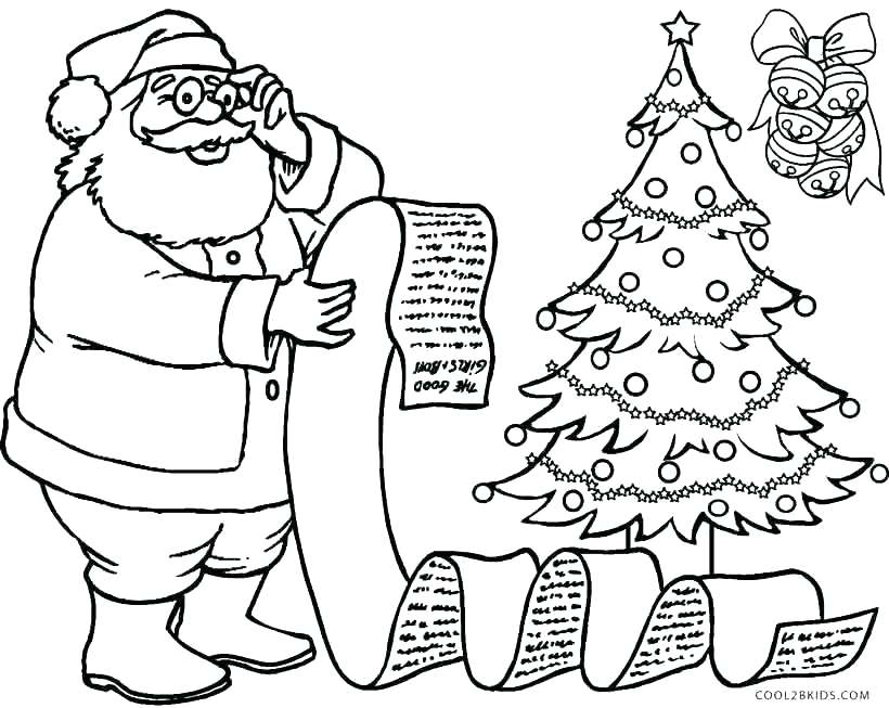 820x653 Santa Claus Is Coming To Town Coloring Pages Coloring Page Santa