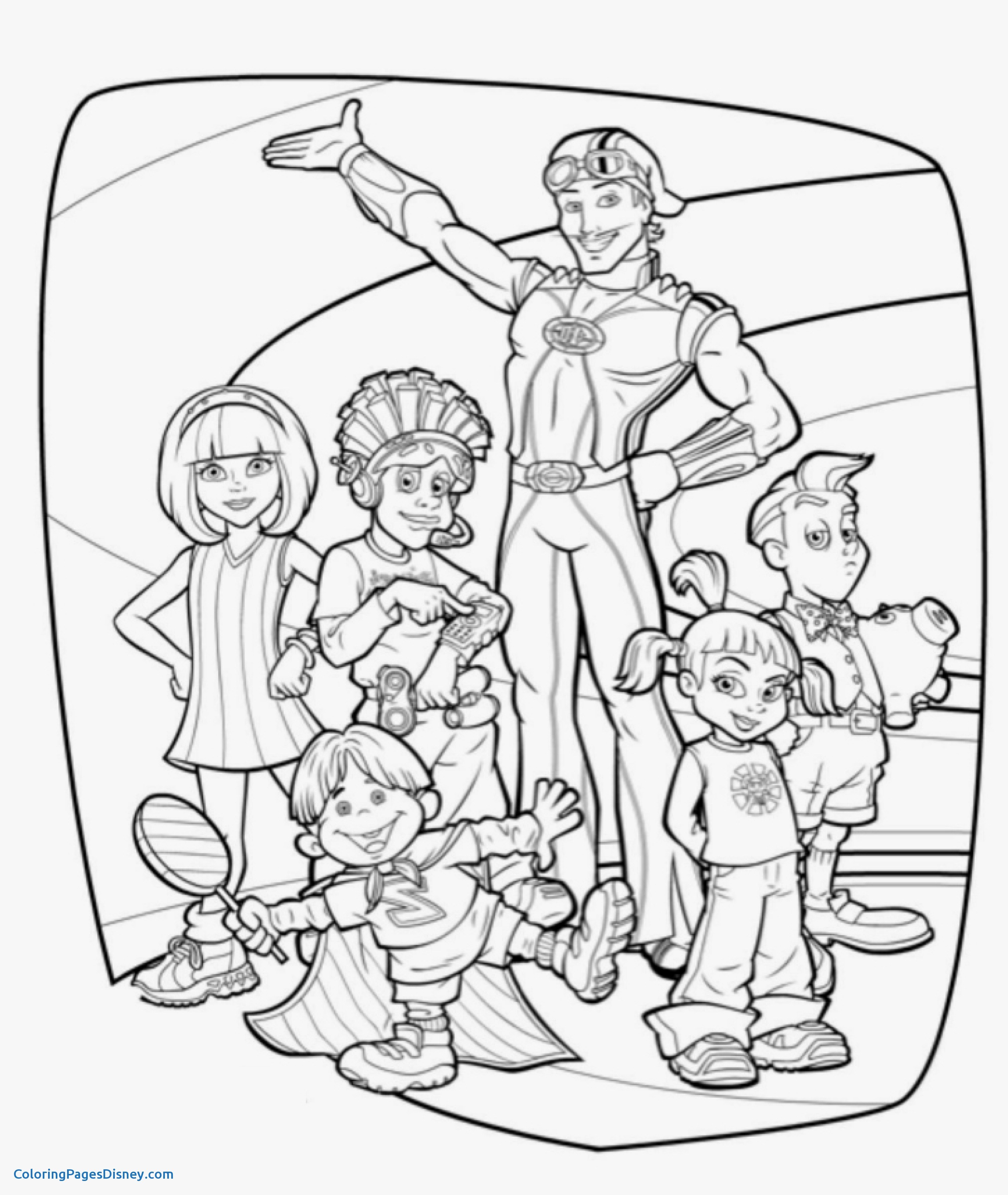 3020x3583 Coloring Games Lazy Town Lovely Lazy Town Coloring Pages