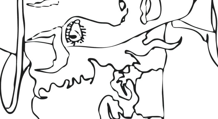 735x400 Tv Coloring Page Mad Hatter Coloring Page Free Printable Pages