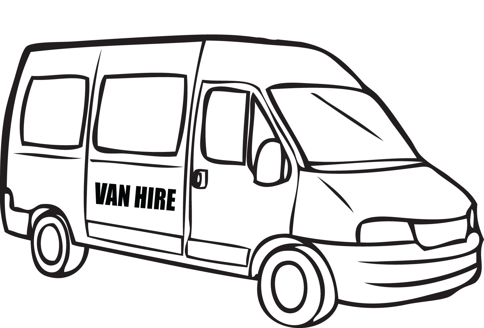 1578x1071 Van Coloring Pages