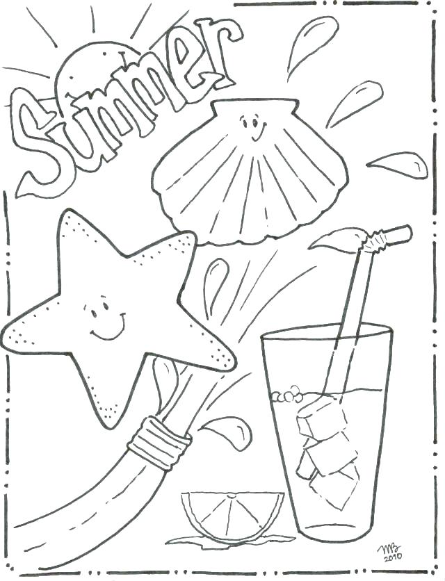 640x836 Night Coloring Pages