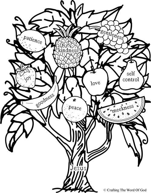 500x639 I Am The Vine You Are The Branches Coloring Sheets For Kids