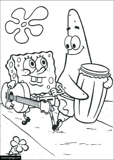 463x650 Spongebob Printable Coloring Pages And Coloring Pages Walking