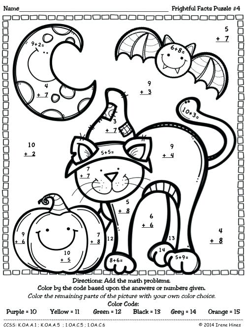 Coloring Pages With Number Codes