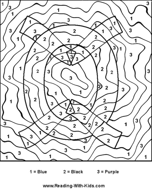 512x653 Coloring Pages With Number Codes