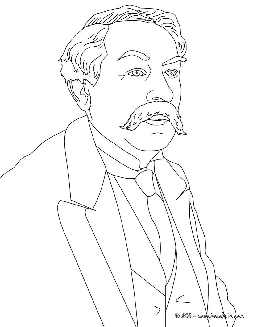 820x1060 Famous People Coloring Pages
