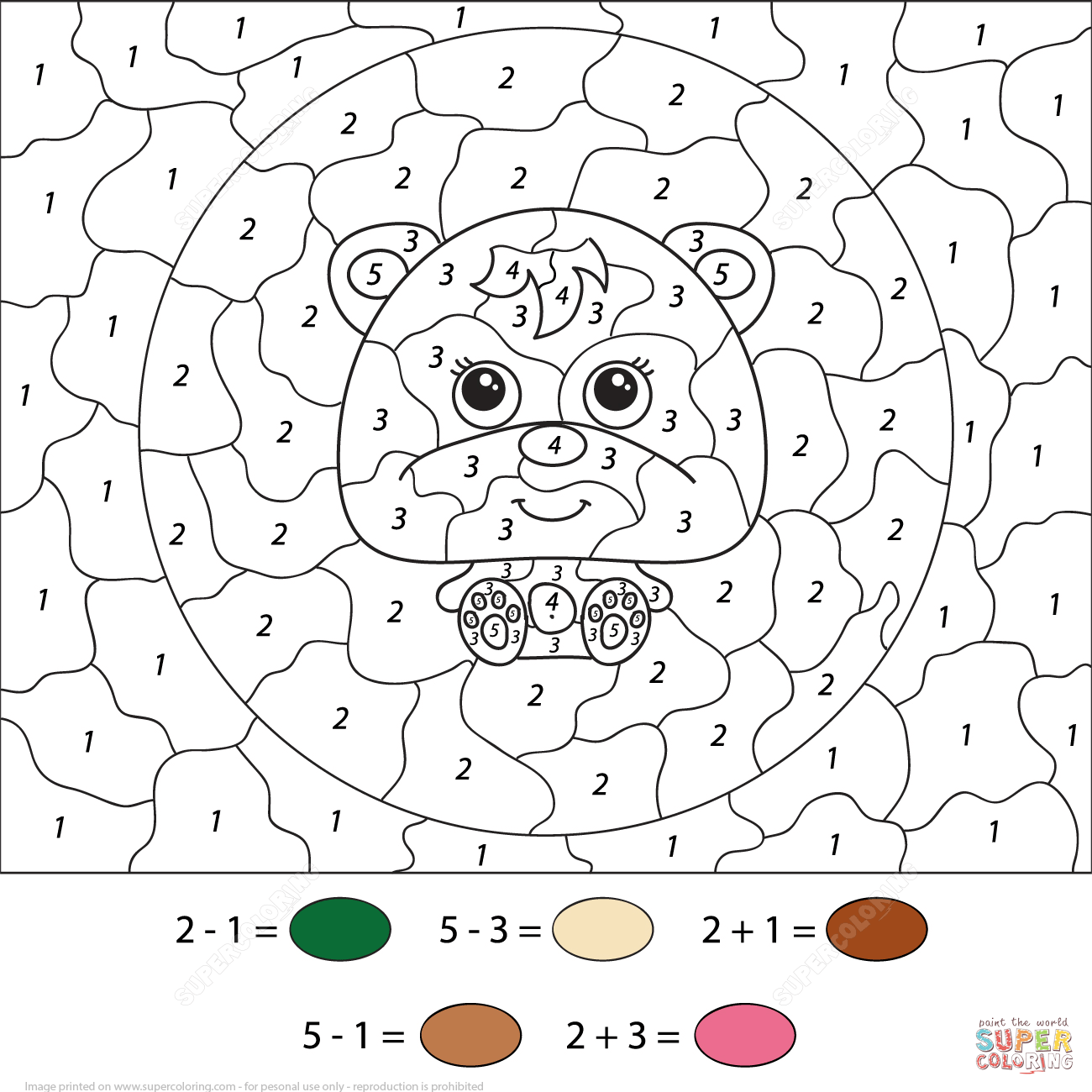 1300x1300 Color Number Worksheets Coloring Pages Free Coloring Pages Photo