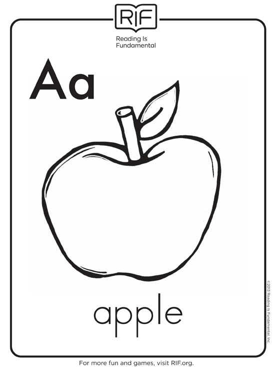 550x733 Free Alphabet Coloring Pages