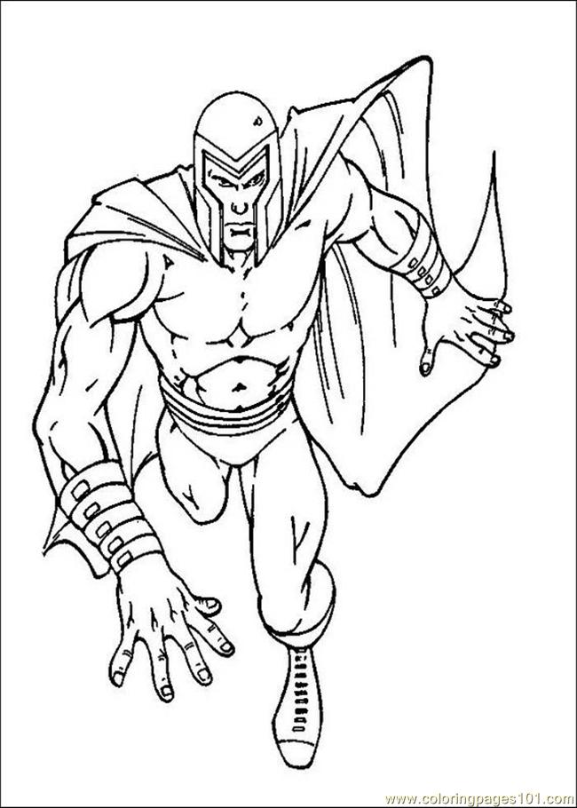 650x910 X Men Coloring Pages Coloring Page