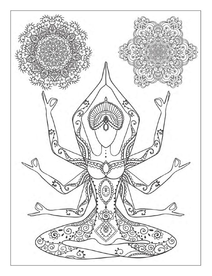 736x959 Smartness Design Meditation Coloring Pages Printable Mandala