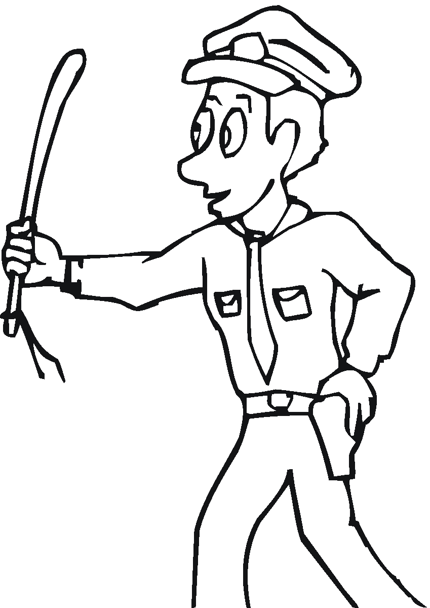 849x1200 Free Printable Community Helper Coloring Pages For Kids
