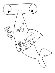 236x311 Shark Coloring Pages To Print More Shark Coloring Pages