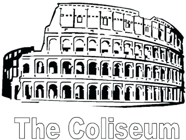 600x450 Roman Coloring Pages Roman Coloring Pages A Restored From Ancient