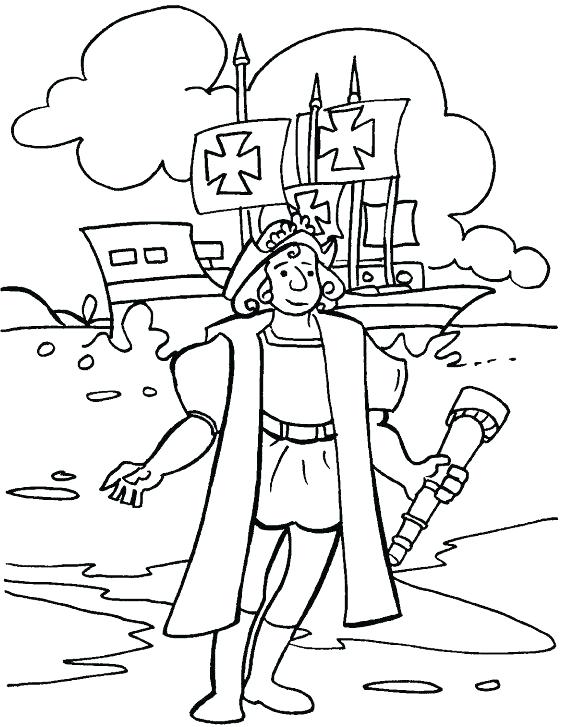562x727 Christopher Columbus Day Coloring Pages Sheets Coloring Pages