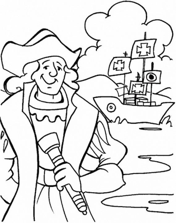 570x721 Columbus Coloring Pages Resultado De Imagen De Columbus Day
