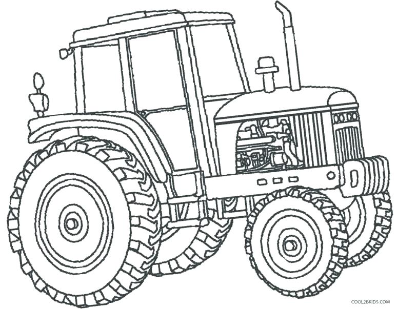 774x603 Combine Coloring Pages Tractor Plowing Farm Coloring Page Combine