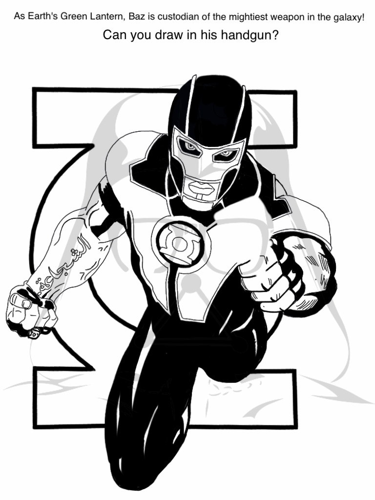 768x1024 New Coloring Corner! No Evil Shall Escape My Sights