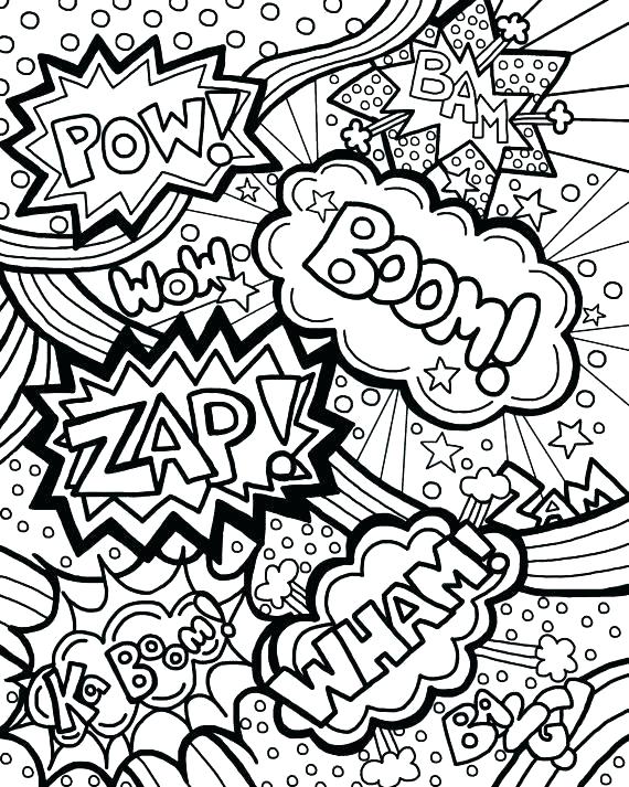 570x713 Printable Comic Book Pages Together With Comic Book Coloring Pages