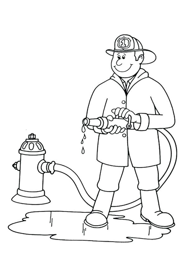 595x842 Enchanting Coloring Pages Community Helpers Community Helpers