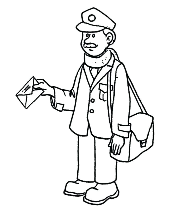 700x875 Community Coloring Pages Free Printable Community Helper Coloring