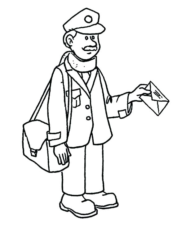 Community Helpers Coloring Pages at GetDrawings | Free download