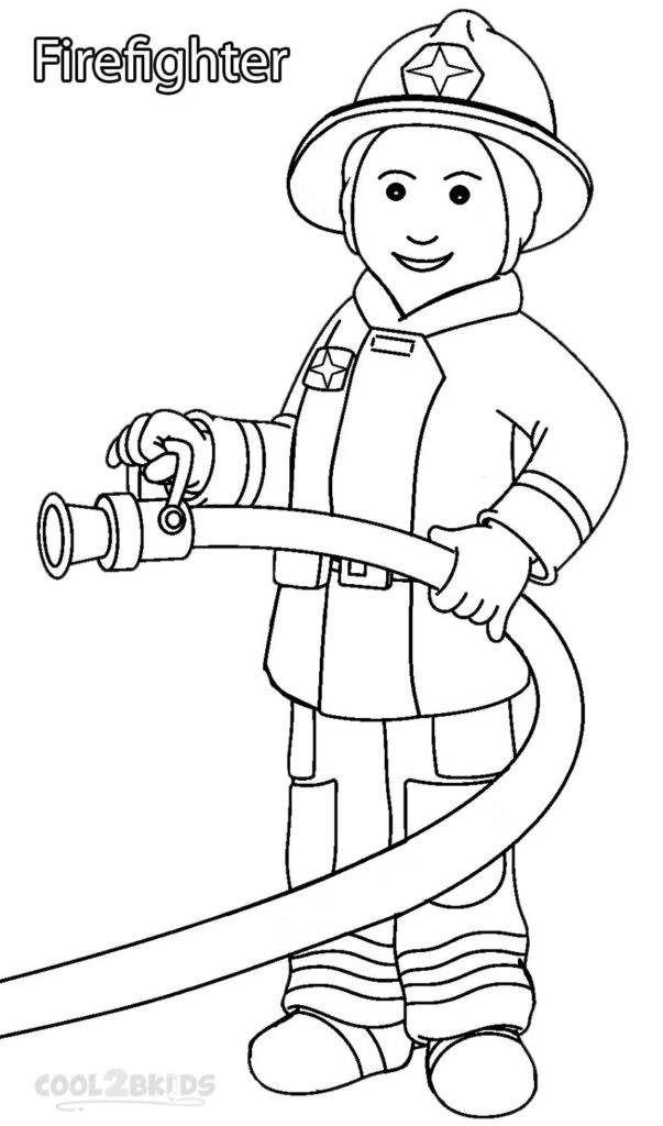 603x1024 Community Helpers Coloring Pages