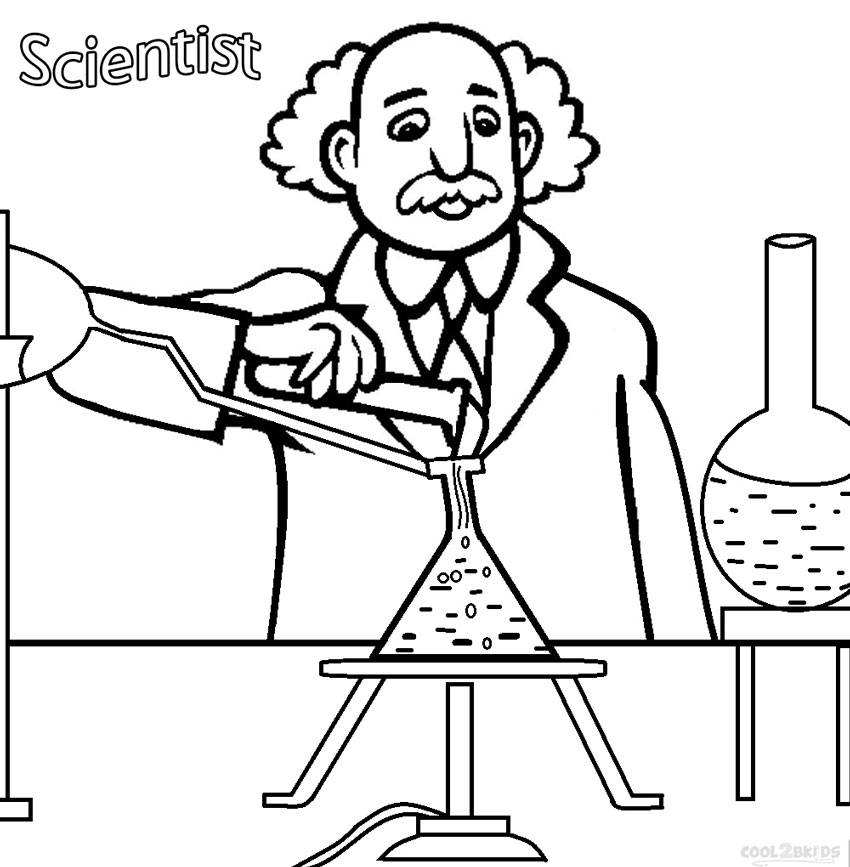 850x867 Printable Community Helper Coloring Pages For Kids